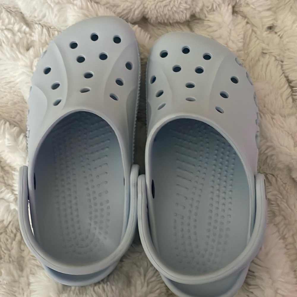 Women’s Crocs mineral blue baya clog